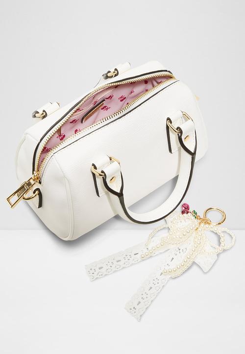 ALDO - Haliewhite crossbody bag- white