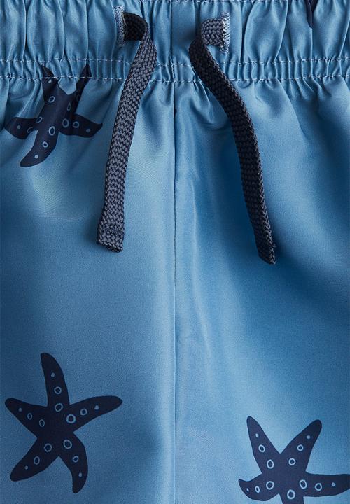 H&M - Printed swim shorts - blue/starfish