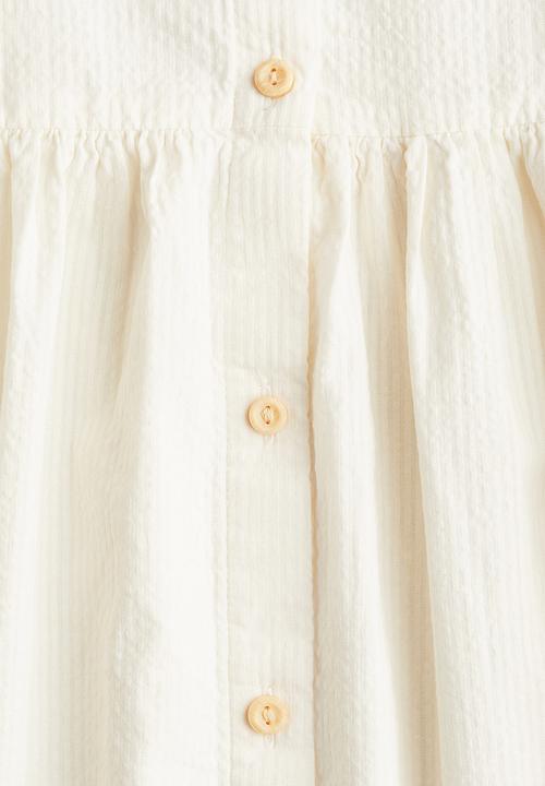 H&M - Cotton dress - white