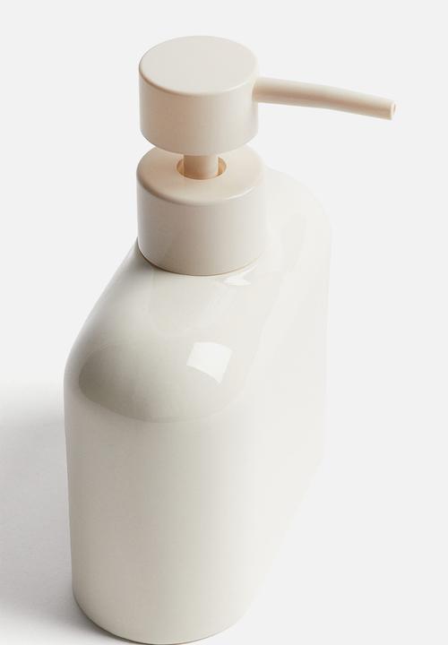 H&M - Stoneware soap dispenser - white