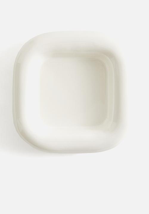 H&M - Stoneware soap dish - white