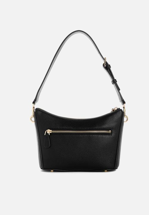 GUESS - Gregoria top zip shoulder bag - black