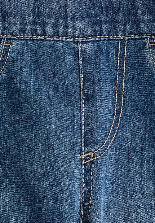 H&M - Superstretch flared leg jeans - denim blue