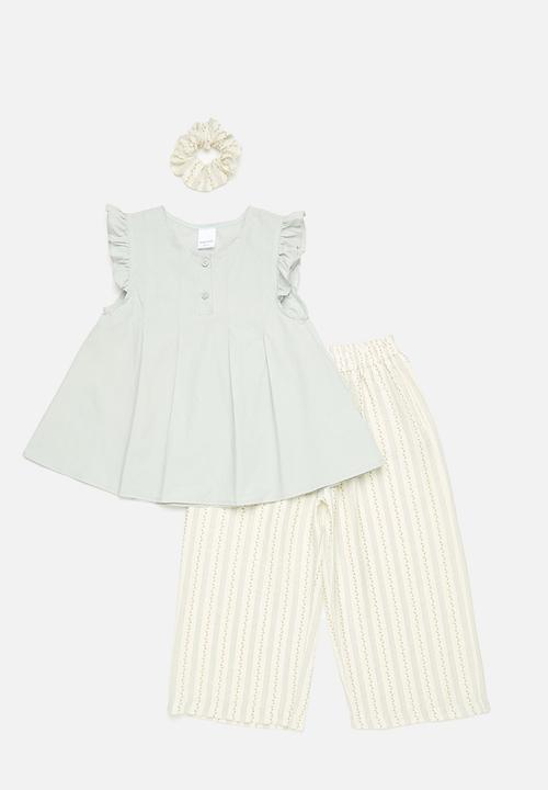 Pop Candy - Top & bottom set with scrunchie - multi 