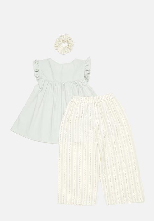 Pop Candy - Top & bottom set with scrunchie - multi 