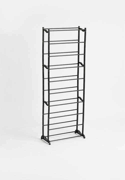 Storage Solutions - Layered shoe rack - Black