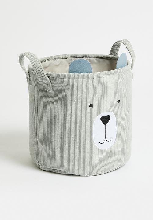 H&S - Koala storage basket set of 2 - Grey