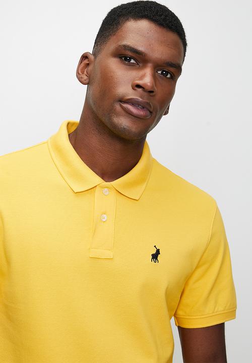 POLO - Carter Essential Pique Ss Golfer - Mustard