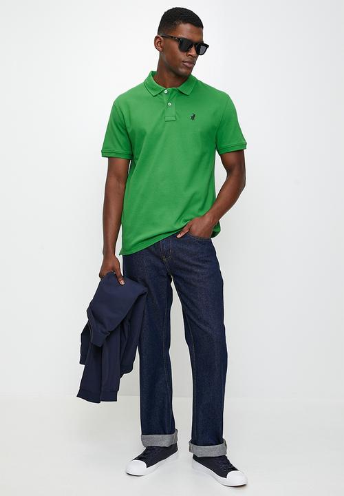POLO - Carter Essential Pique Ss Golfer - Green