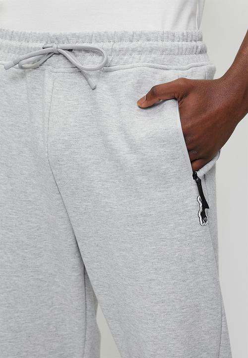 POLO - Men Sport Sweat Pants - Grey Melange