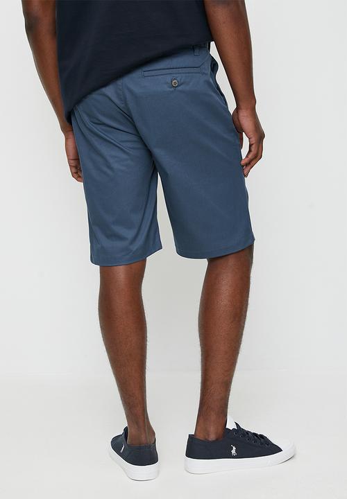 POLO - Ezra Essential Chino Short - Petrol Blue