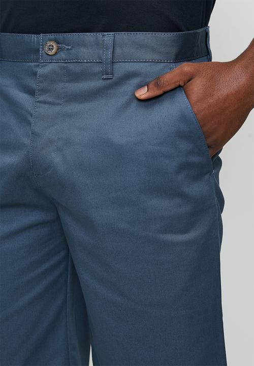 POLO - Ezra Essential Chino Short - Petrol Blue