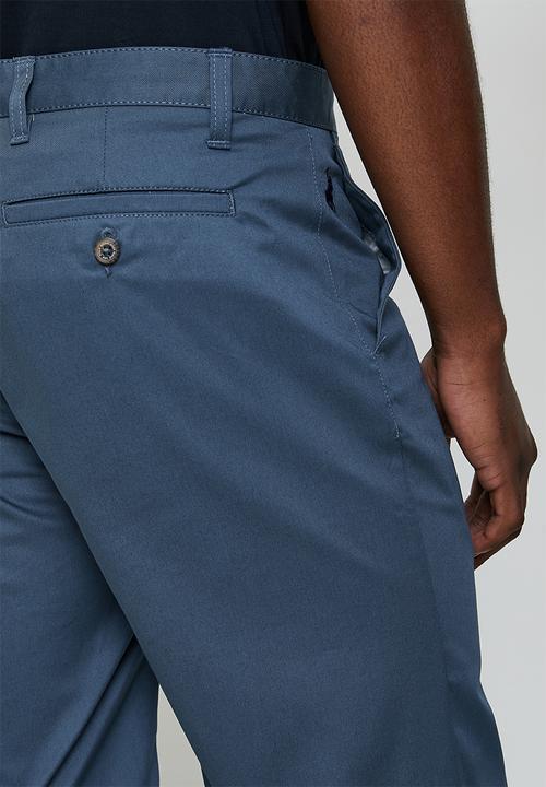 POLO - Ezra Essential Chino Short - Petrol Blue