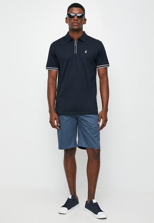 POLO - Ezra Essential Chino Short - Petrol Blue
