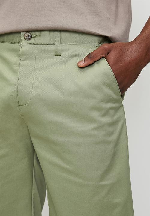 POLO - Ezra Essential Chino Short - Sage