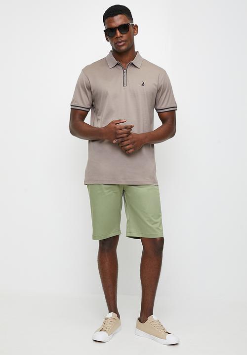 POLO - Ezra Essential Chino Short - Sage