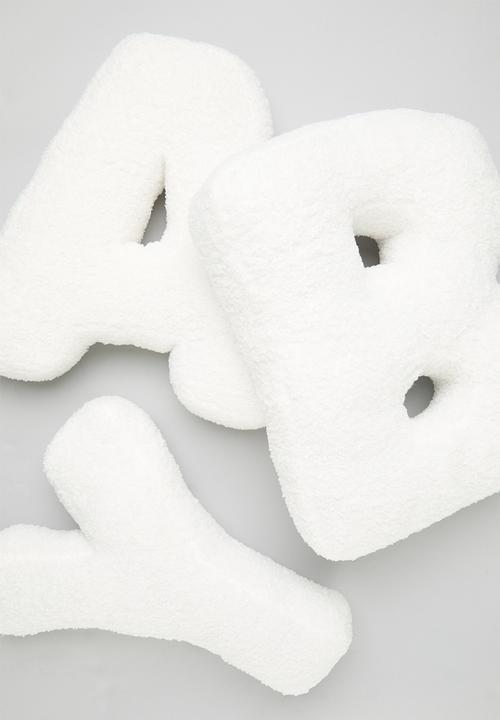 Pop Candy - A plush pillow - white