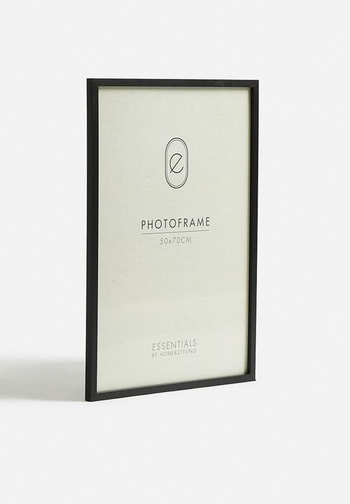 H&S - Mono XL poster frame - black