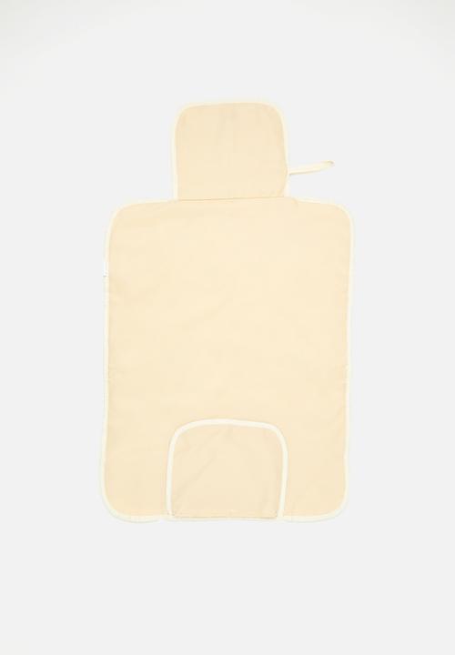 Pop Candy - Foldable nappy changing mat - ecru/floral