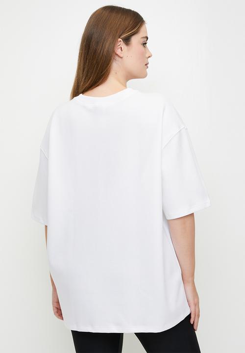 adidas Originals - Plus SPACER TRF TEE - white