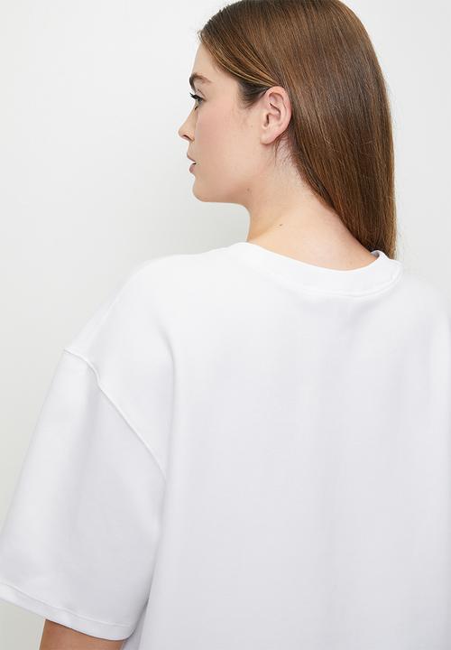 adidas Originals - Plus SPACER TRF TEE - white