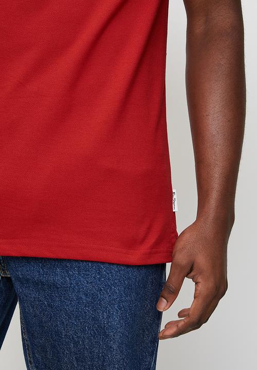 Ben Sherman - Ben Polo S/S - Red