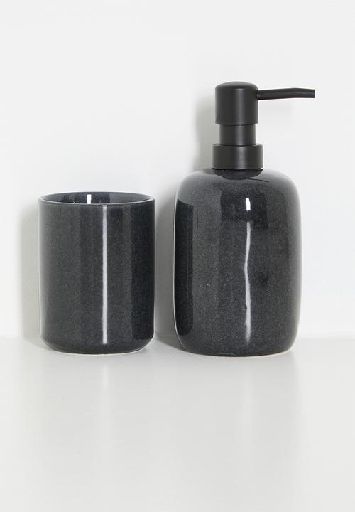 Bathroom Solutions - Glio dispenser - charcoal