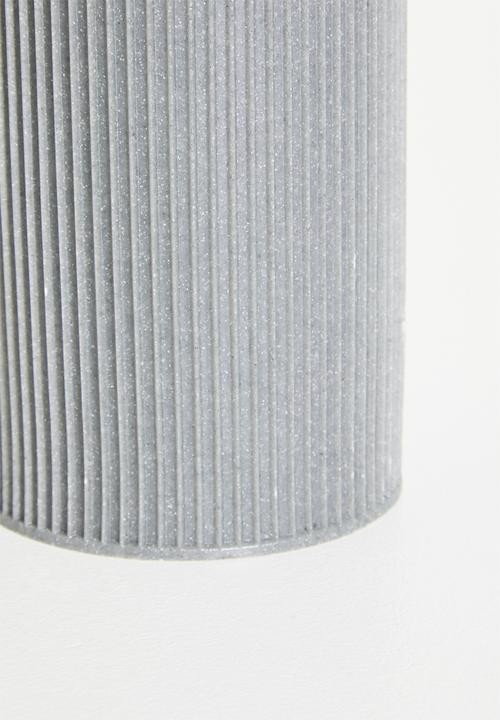Bathroom Solutions - Ribbed dispenser - grey