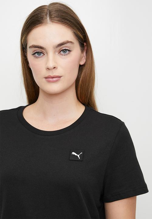 PUMA - Plus ess elevated tee - puma black
