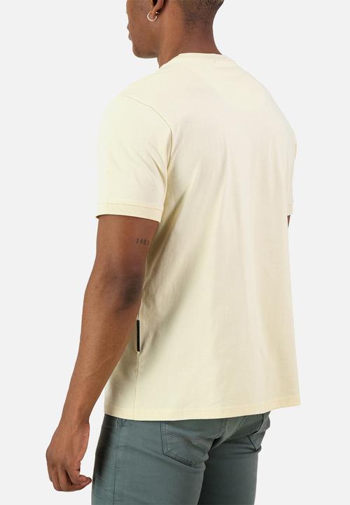 S.P.C.C - Fogerty Tee Regular Fit Fashion Tee - Buttermilk