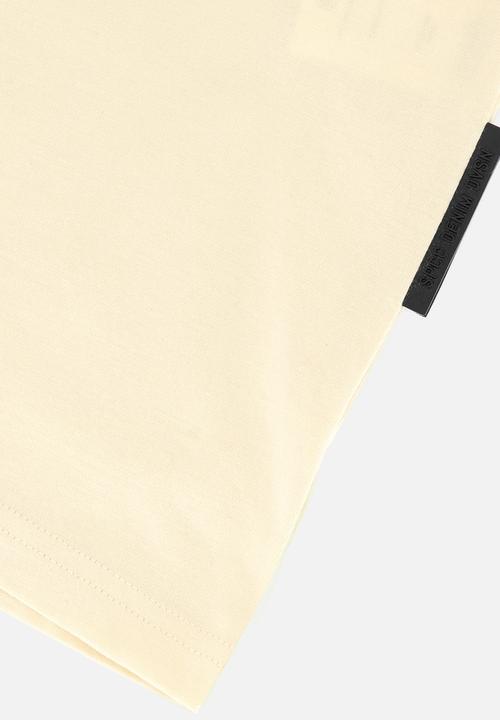 S.P.C.C - Fogerty Tee Regular Fit Fashion Tee - Buttermilk