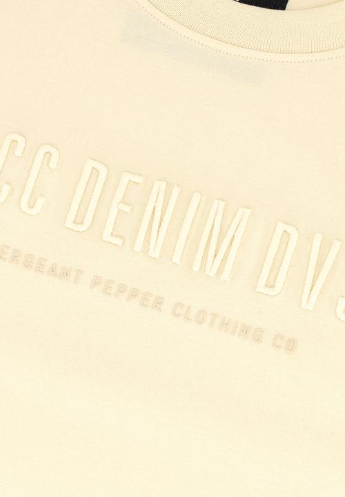 S.P.C.C - Fogerty Tee Regular Fit Fashion Tee - Buttermilk