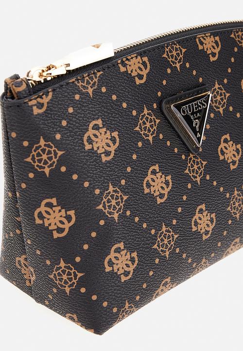 GUESS - Silia Large Top Zip - Espresso Logo
