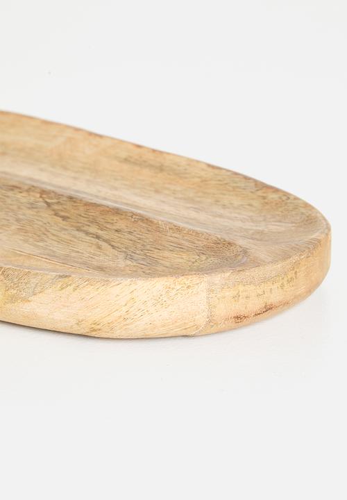 H&S - Sabi leaf shaped tray - natural