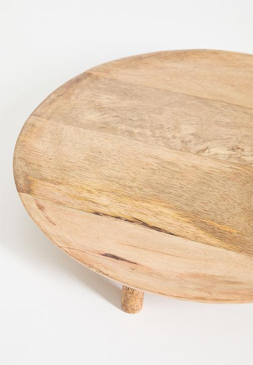 H&S - Mango wood decor tray - natural