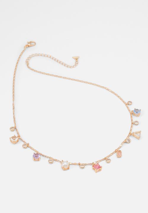 ALDO - Gavabriria necklace- pastel multi