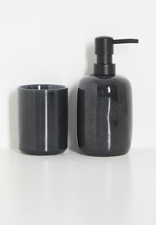 Bathroom Solutions - Glio tumbler - charcoal