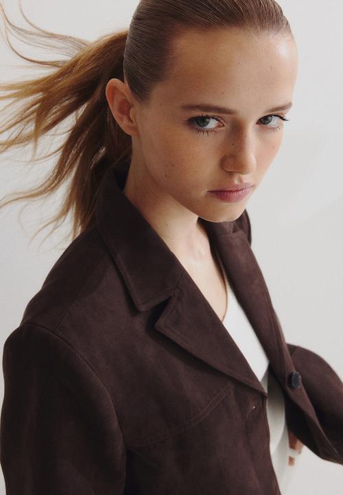 H&M - Napped jacket - brown