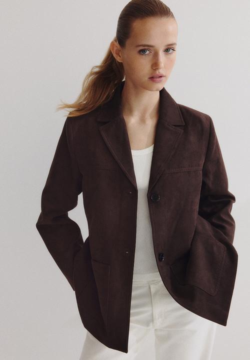 H&M - Napped jacket - brown