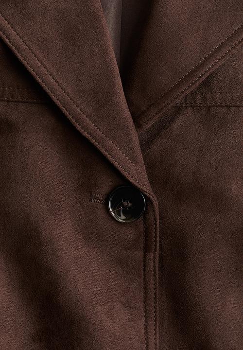 H&M - Napped jacket - brown
