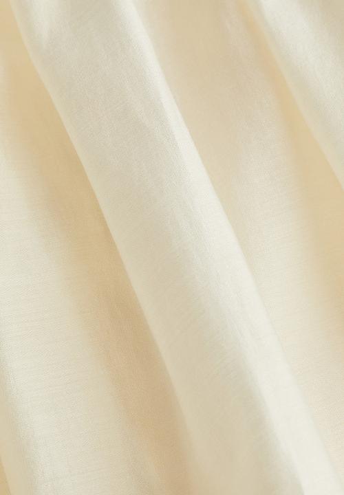 H&M - Bubble-hem skirt - cream