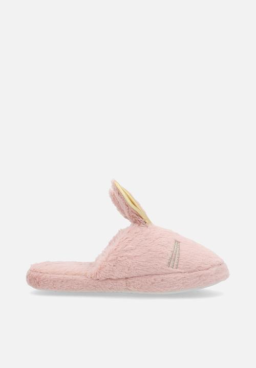 Pop Candy - Slippers with bunny ears - dusty pink