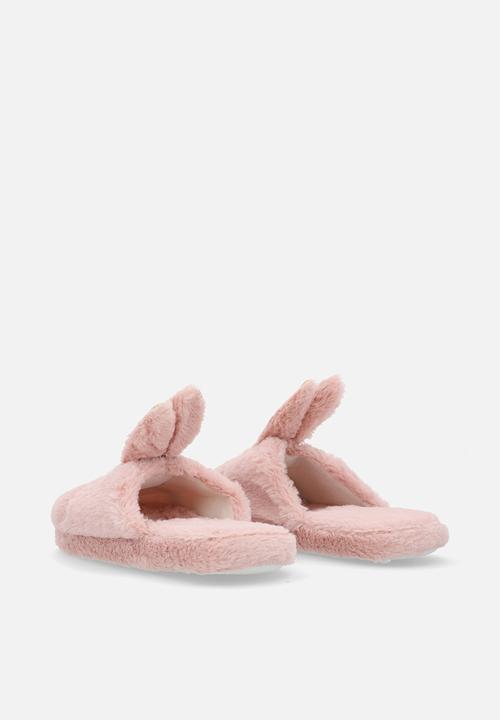 Pop Candy - Slippers with bunny ears - dusty pink