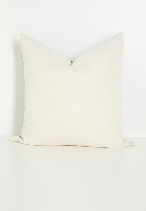 Hertex Fabrics - Lush palm cushion cover - green