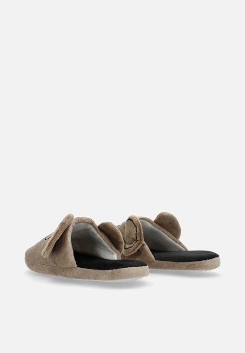 Pop Candy - Elephant slippers - beige