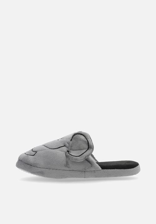 Pop Candy - Elephant slippers - grey