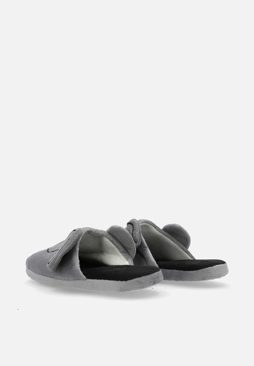 Pop Candy - Elephant slippers - grey