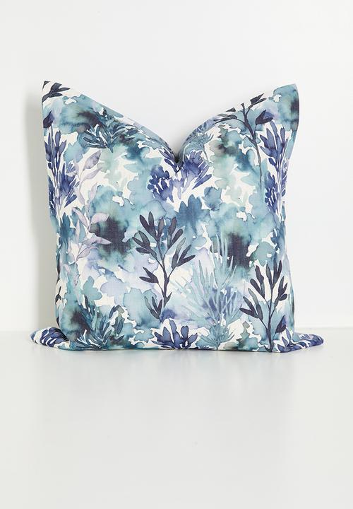 Eve ocean cushion cover - blue