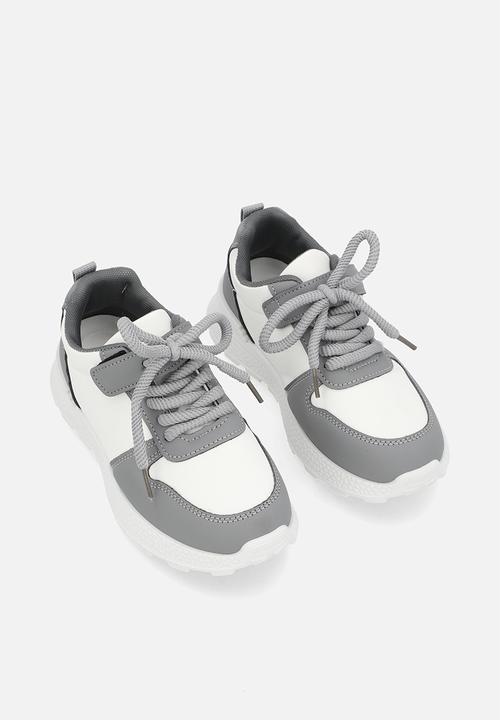 Pop Candy - Sneakers - grey/white 
