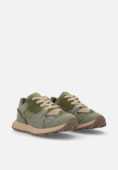 Pop Candy - T Lace up sneaker - olive